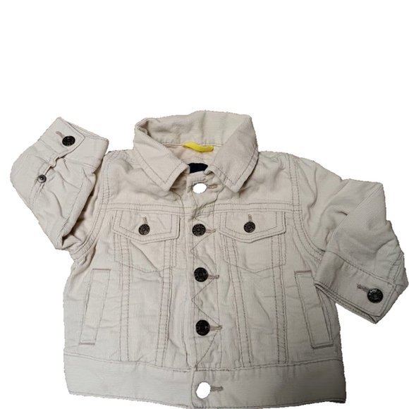 Baby Gap 6-12 months Ivory Coat/Jacket GUC